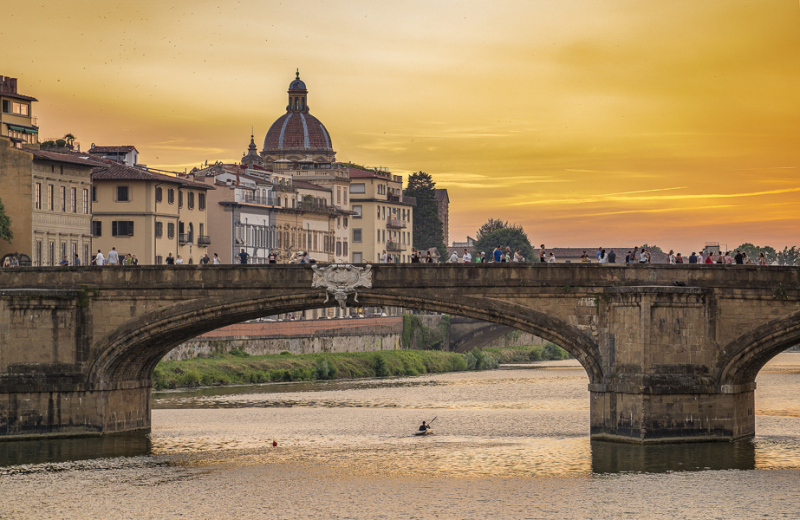 Pointe Santa Trinita Sunset, Italy