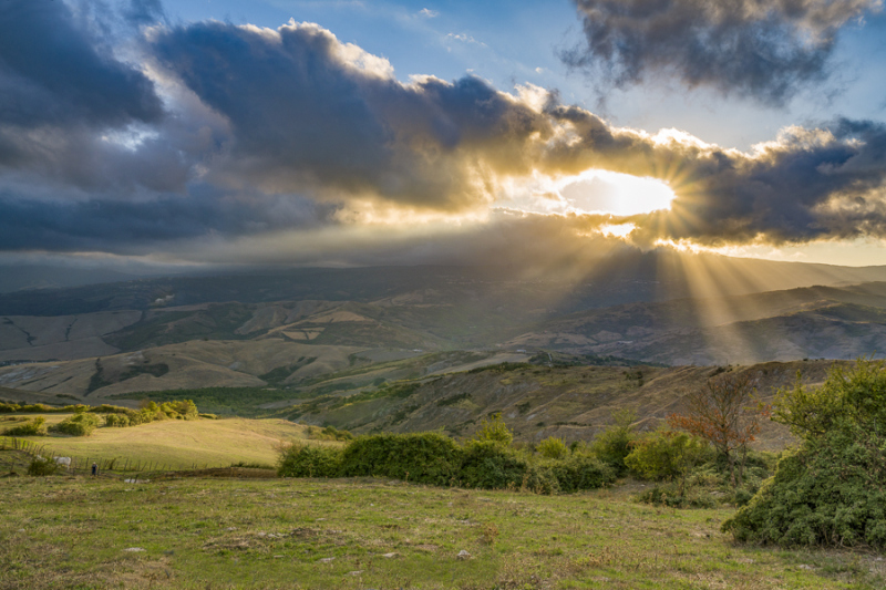 Radicofani Sunset, Italy
