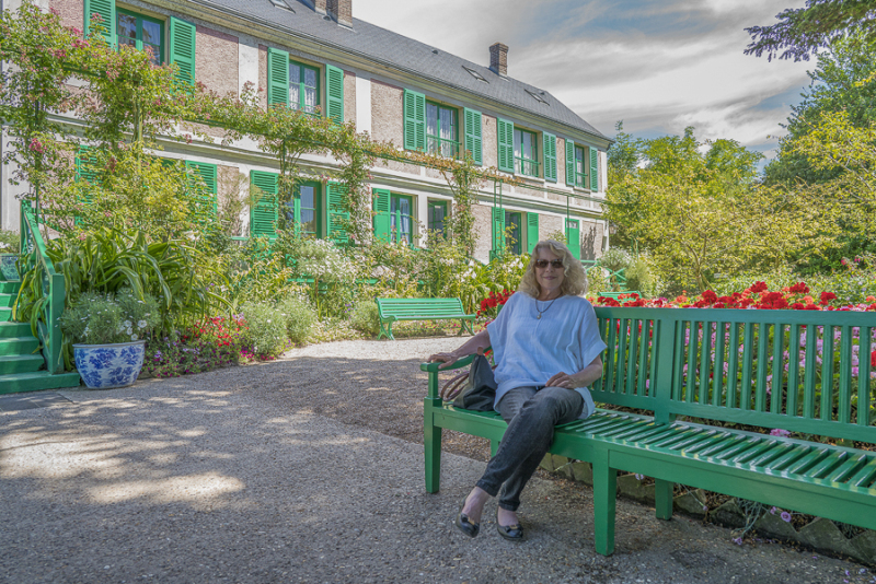 Diane At Monet's Garden in Givernay, France