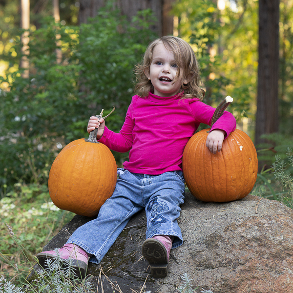 Pumpkin Joy At the Studio Door