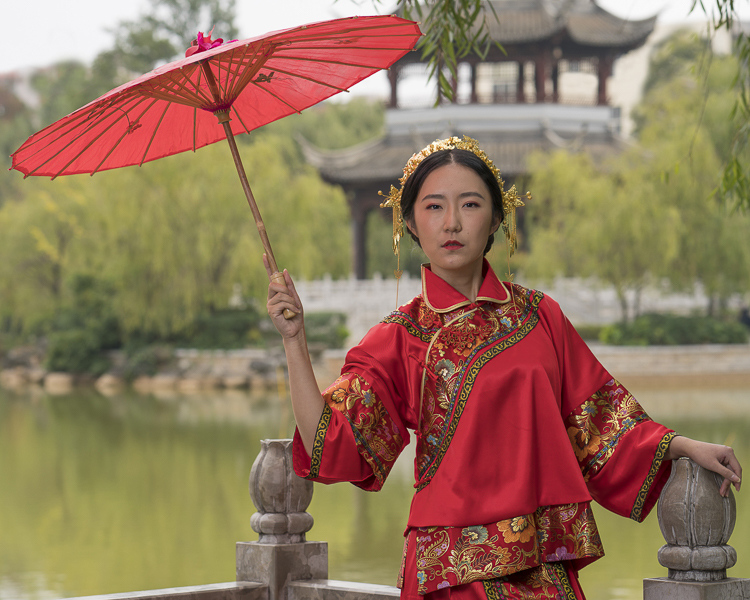 Umbrella Beauty in  Kunming China